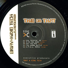 Load image into Gallery viewer, Sway &amp; King Tech featuring DJ Revolution : This Or That (2xLP, Mixed)