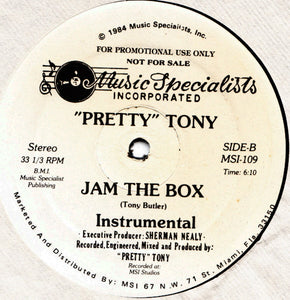 Pretty Tony : Jam The Box (12", Promo)