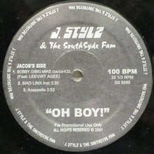 Load image into Gallery viewer, J. Stylz* &amp; The Southsyde Fam : Wall 2 Wall (Party) / Oh Boy (12&quot;, Promo)