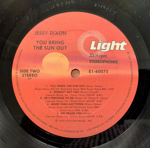 Jessy Dixon : You Bring The Sun Out (LP)