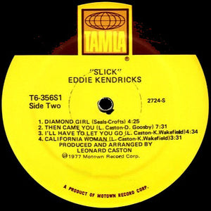 Eddie Kendricks : Slick (LP, Album)