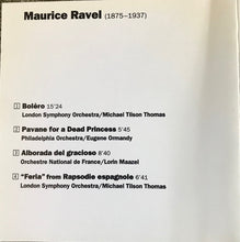 Load image into Gallery viewer, Various : Greatest Hits: Maurice Ravel (CD, Comp)