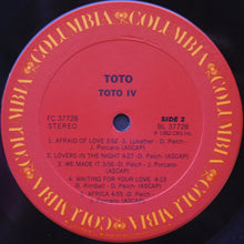 Load image into Gallery viewer, Toto : Toto IV (LP, Album, Car)