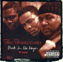 Load image into Gallery viewer, The Transitions : Back In Da Days (CD Sampler) (CD, Promo, Smplr)