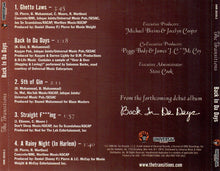 Load image into Gallery viewer, The Transitions : Back In Da Days (CD Sampler) (CD, Promo, Smplr)