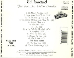 Ed Townsend : For Your Love - Golden Classics (CD, Album)