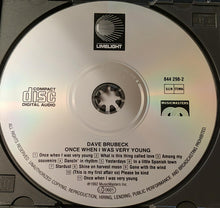 Load image into Gallery viewer, Dave Brubeck : Once When I Was Very Young (CD, Album)