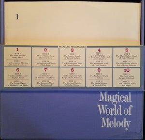 Various : Magical World Of Melody (10xLP, Comp, Mono + Box)