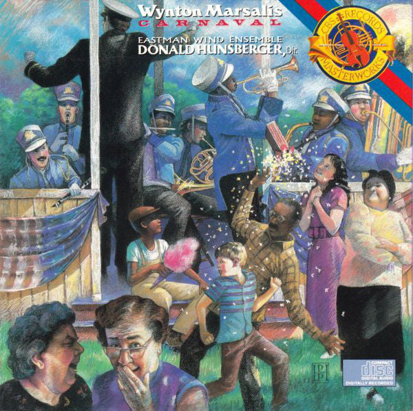 Wynton Marsalis, Eastman Wind Ensemble, Donald Hunsberger : Carnaval (CD, Album)