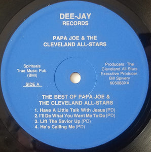 Papa Joe* And The Cleveland All-Stars : It's So Hard To Get Along (LP)