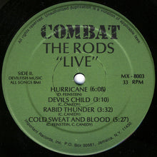 Load image into Gallery viewer, The Rods : Live (LP)