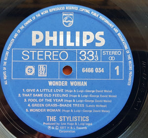 The Stylistics : Wonder Woman (LP, Album)