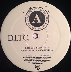 D.I.T.C. : D.I.T.C. (2xLP, Album, Promo)