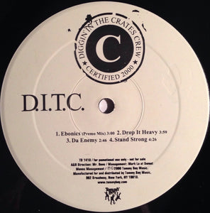 D.I.T.C. : D.I.T.C. (2xLP, Album, Promo)