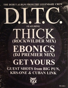 D.I.T.C. : D.I.T.C. (2xLP, Album, Promo)