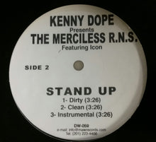 Load image into Gallery viewer, The Merciless R.N.S. : Tonight&#39;s the Night Remix / Stand Up (12&quot;)