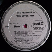 Load image into Gallery viewer, The Platters : Super Hits Of The Platters (LP, Comp)
