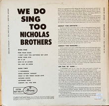 Load image into Gallery viewer, Nicholas Brothers* : We Do Sing Too (LP, Mono)