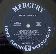 Load image into Gallery viewer, Nicholas Brothers* : We Do Sing Too (LP, Mono)