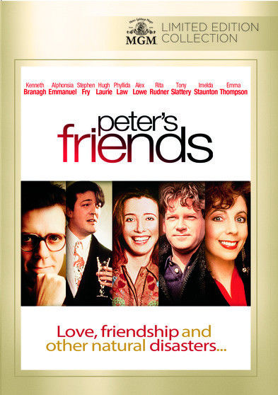 Peter's Friends DVD 1992 Kenneth Branagh, Rita Rudner, Stephen Fry, Hugh Laurie