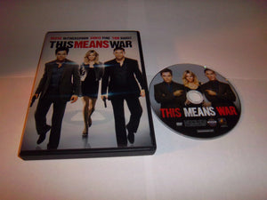 This Means War (DVD, 2012) Tom Hardy - Chris Pine - Reese Witherspoon