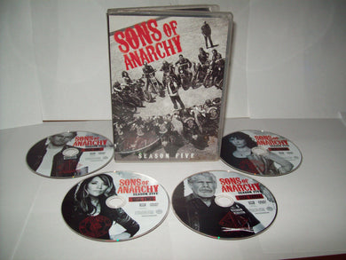 Sons of Anarchy Season Five / DVD Set / Charlie Hunnam Katey Sagal Ron Perlman