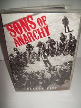 Load image into Gallery viewer, Sons of Anarchy Season Five / DVD Set / Charlie Hunnam Katey Sagal Ron Perlman