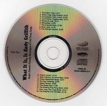 Load image into Gallery viewer, Andy Griffith : What It Is, Is Andy Griffith (Andy&#39;s Greatest Comedy Monologues &amp; Old-Timey Songs) (2xCD, Comp)