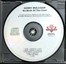 Load image into Gallery viewer, Gerry Mulligan : Re-Birth Of The Cool (CD, Album, Promo)