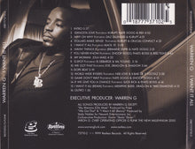 Load image into Gallery viewer, Warren G : I Want It All (CD, Album)