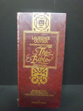 Laurence Olivier in a Dramatic Performance of The Bible 6 CD Set - Brand New