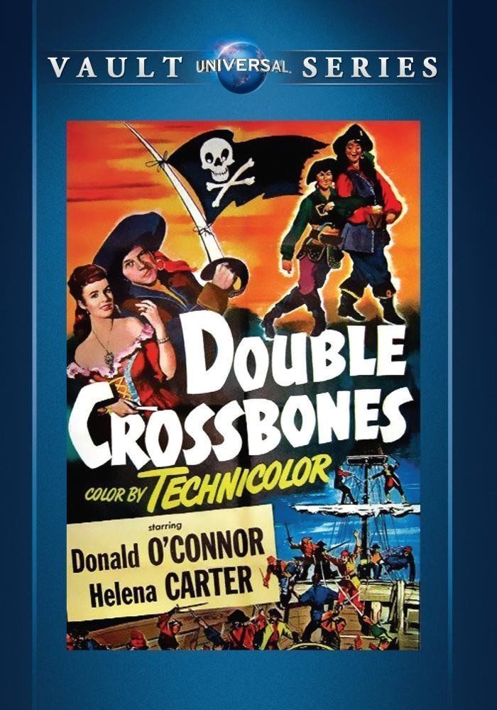 Double Crossbones - DVD - 1956 -Donald O'Connor - Helena Carter - Will Geer