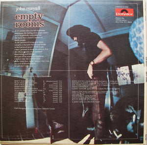 John Mayall : Empty Rooms (LP, Album, Mon)