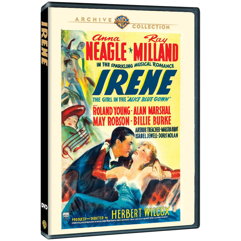 Irene DVD - 1940 - Ray Milland - Irene Neagle - 2014 USA Release