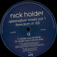Load image into Gallery viewer, Nick Holder : Alternative Mixes Vol. 1 (12&quot;)