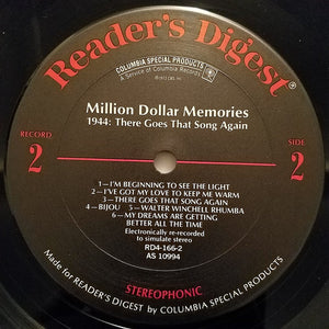 Various : Million Dollar Memories (9xLP, Comp + Box)