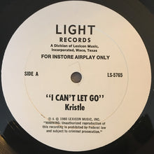 Load image into Gallery viewer, Kristle Murden : I Can&#39;t Let Go (LP, Promo)