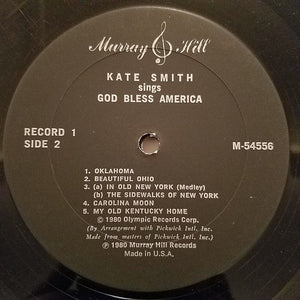 Kate Smith (2) : Kate Smith Sings God Bless America (3xLP + Box)