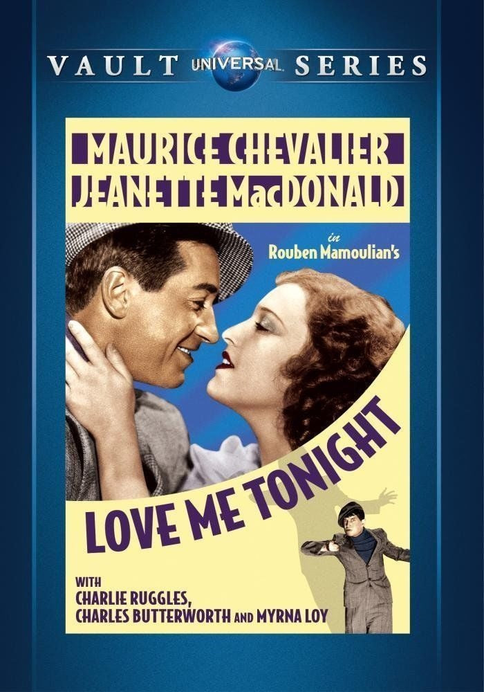 Love Me Tonight - DVD - 1932 - Maurice Chevalier - Jeanette MacDonald  Myrna Loy