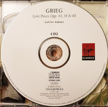 Load image into Gallery viewer, Grieg*, Leif Ove Andsnes, Bergen Philharmonic Orchestra*, Dmitri Kitayenko* : Piano Concerto - Sonata Op. 7 - Lyric Pieces Opp. 43, 54 &amp; 65 (2xCD, Comp, RE)