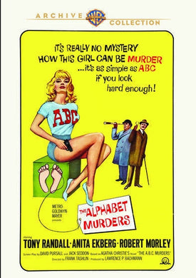 The Alphabet Murders - DVD - 1966 - Tony Randall  Anita Ekberg  Robert Morley