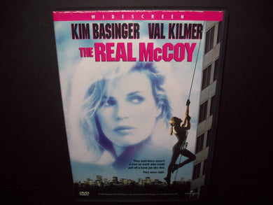 The Real McCoy - DVD - 1993 - Kim Basinger - Val Kilmer - MINT DISC!