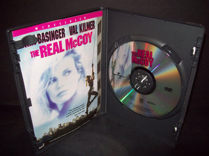 The Real McCoy - DVD - 1993 - Kim Basinger - Val Kilmer - MINT DISC!