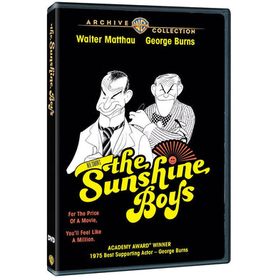 The Sunshine Boys DVD George Burns - Walter Matthau 2014 USA Release!