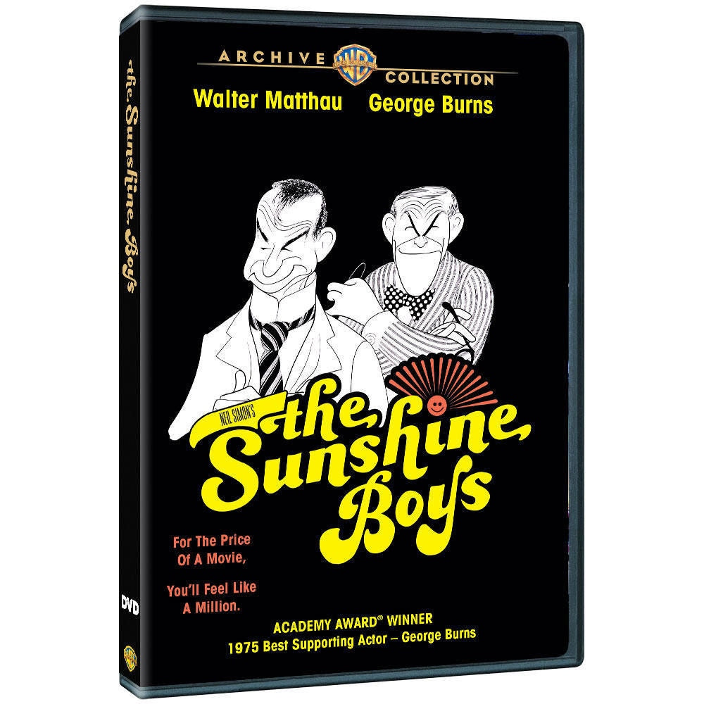The Sunshine Boys DVD George Burns - Walter Matthau 2014 USA Release!