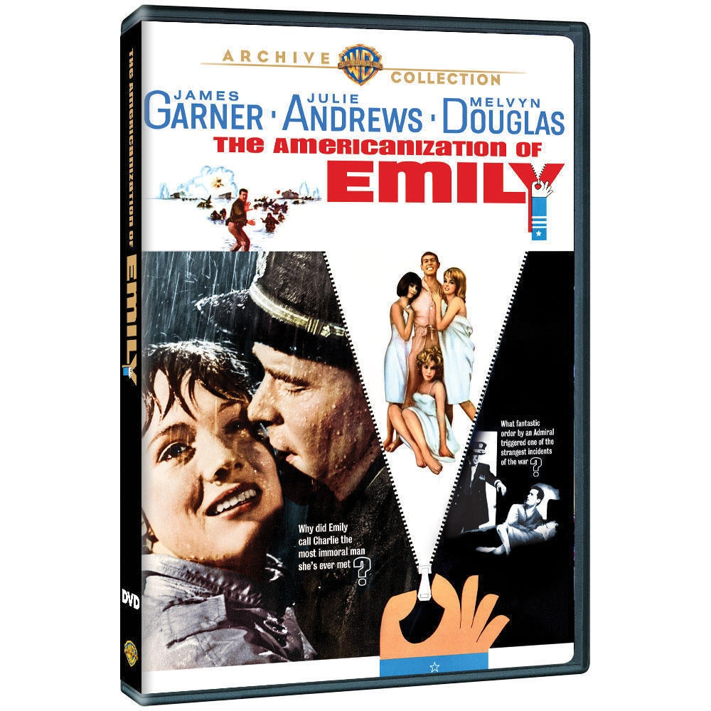 The Americanization of Emily - DVD - 1964 James Garner, Julie Andrews NEW SEALED