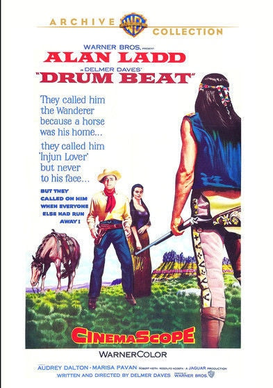 Drum Beat - DVD - 1954 - Alan Ladd - Charles Bronson