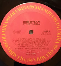 Load image into Gallery viewer, Bob Dylan : Street-Legal (LP, Album)