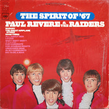 Load image into Gallery viewer, Paul Revere &amp; The Raiders : The Spirit Of '67 (LP, Album, Pit)