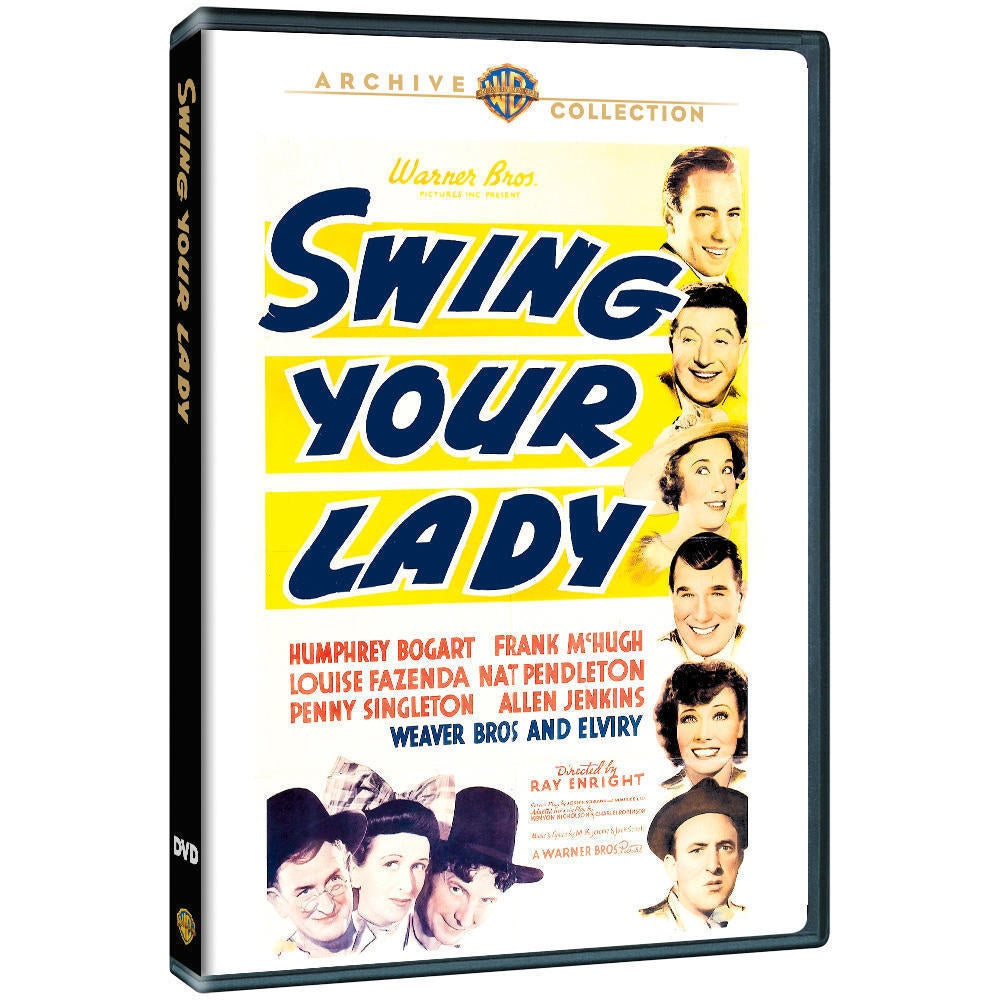 Swing Your Lady - DVD - 1938 - Humphrey Bogart  Frank Mchugh  Louise Fazenda